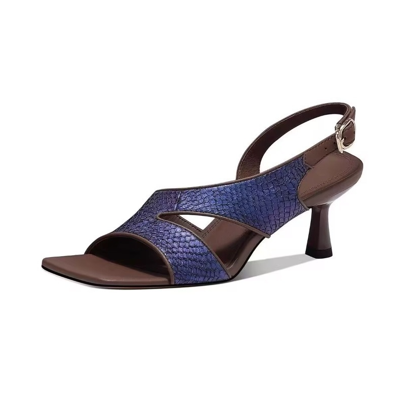 Strappy Heeled Sandals - New High Heeled Sandals for Women