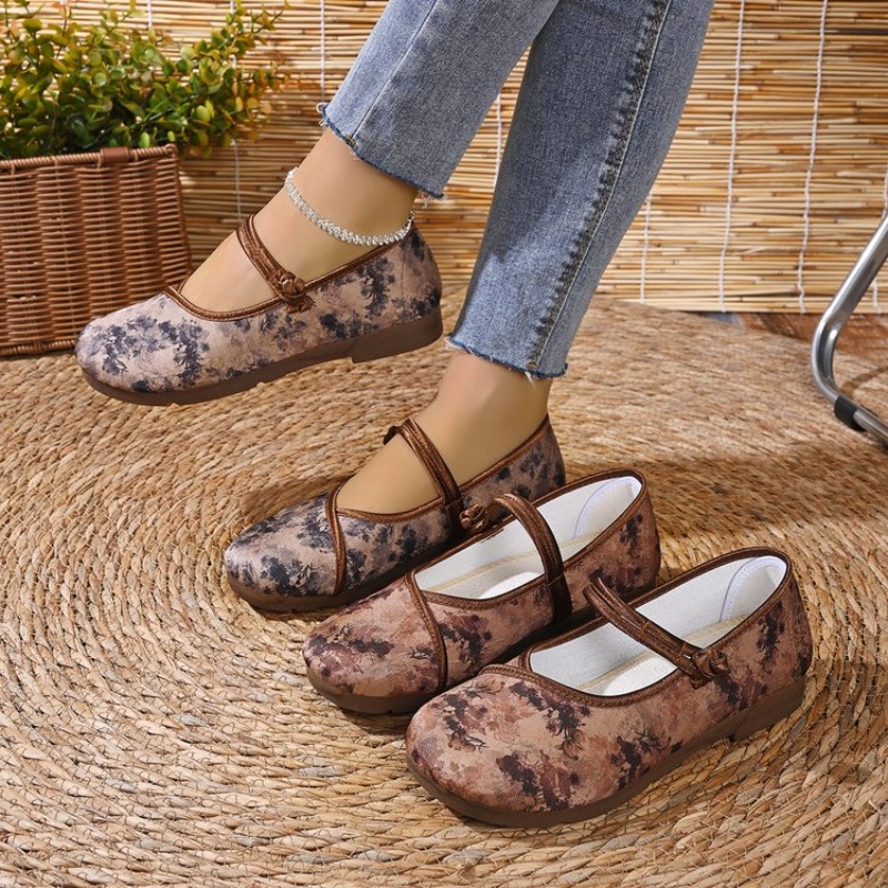 Women Shoes Mules - Comfort Flats Women Design Mary Jane