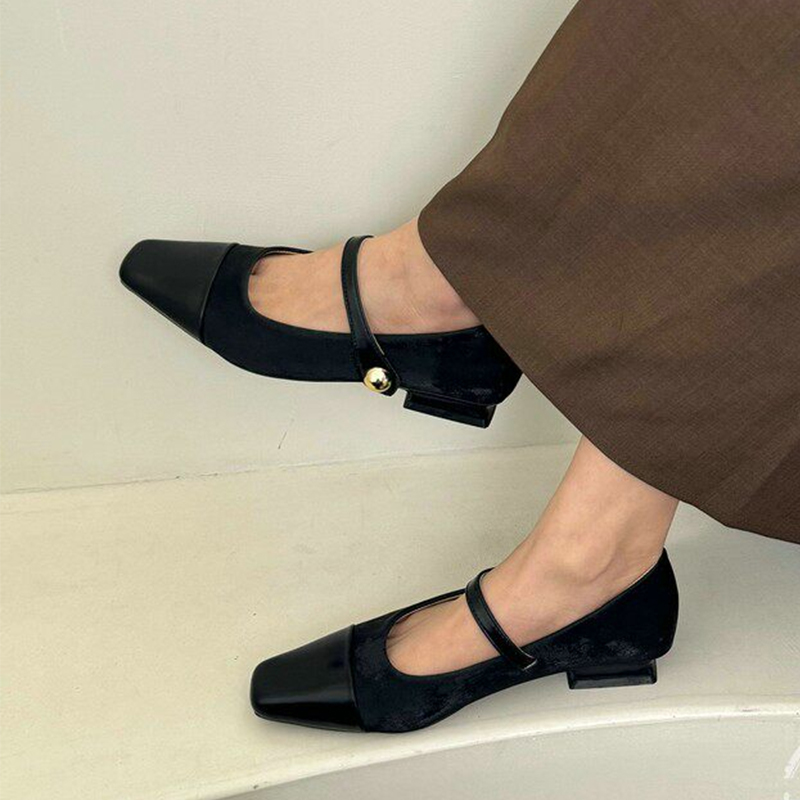 Mary Jane Shoes for Women Eleg - đánh giá và giá Square Toe Mule