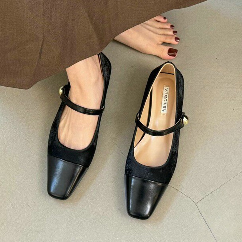 Mary Jane Shoes for Women Eleg - đánh giá và giá Square Toe Mule