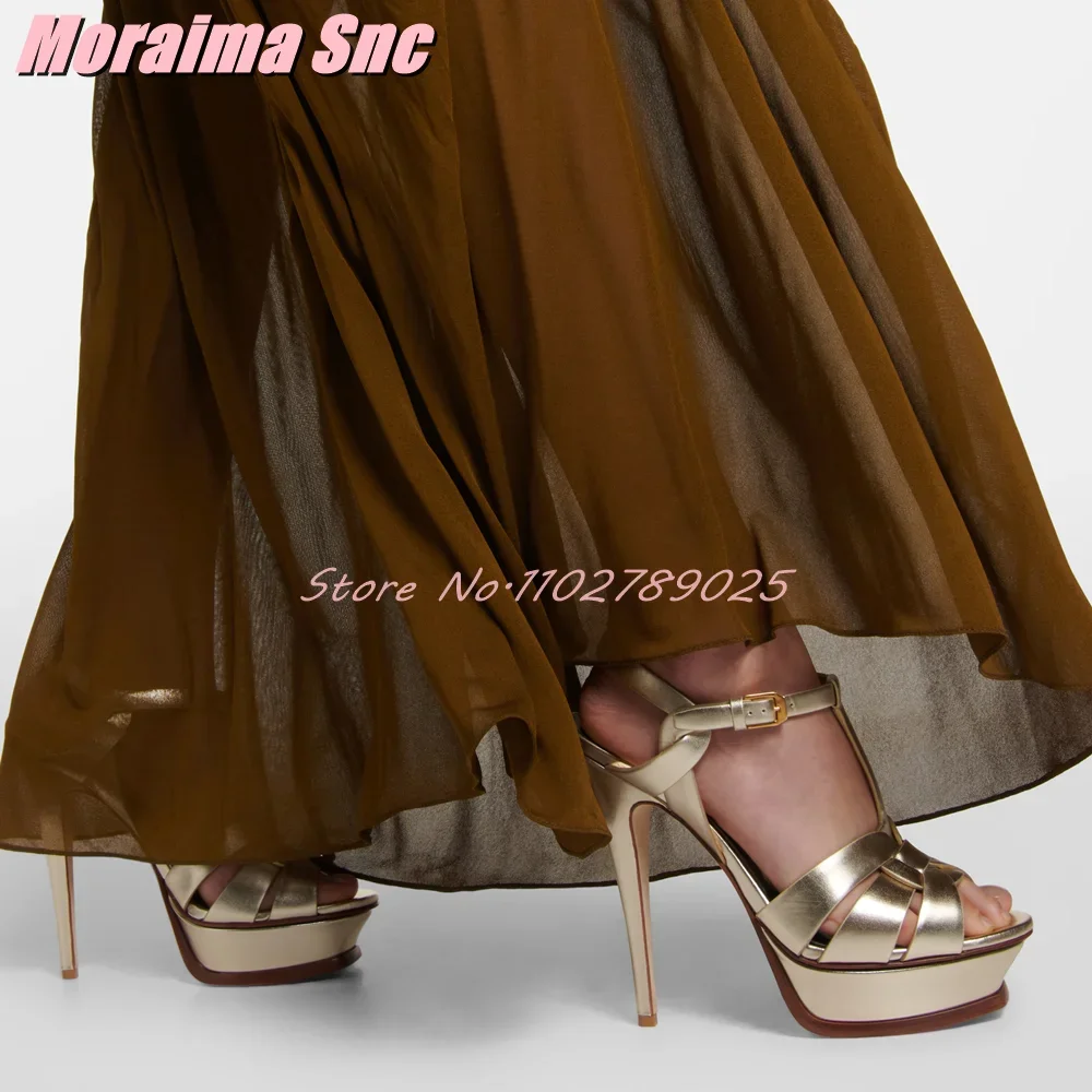 Platform Waeve T-strap Square  - đánh giá và giá Square Toe Mule