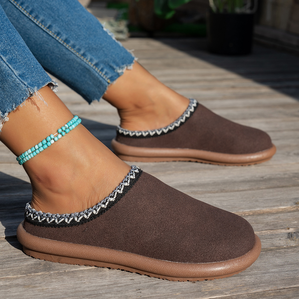 Women's 2025 Embroidered Slipp - đánh giá và giá Women'S Shoes In Wide Width
