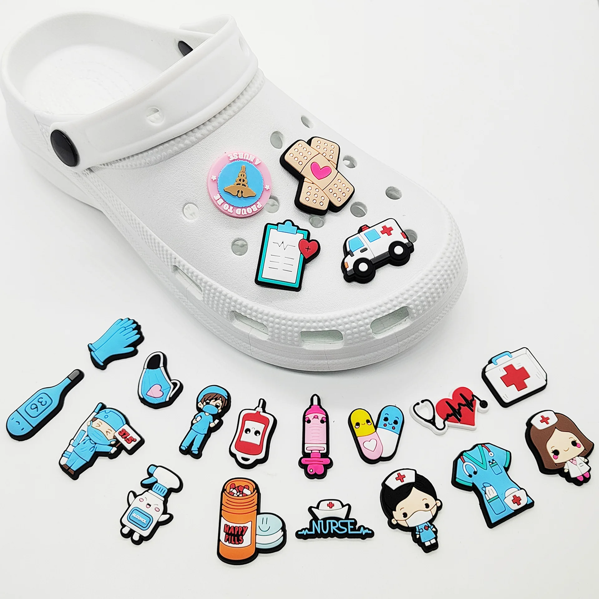 New 1pcs PVC Shoe Charms for C - đánh giá và giá Women'S Shoes Crocs