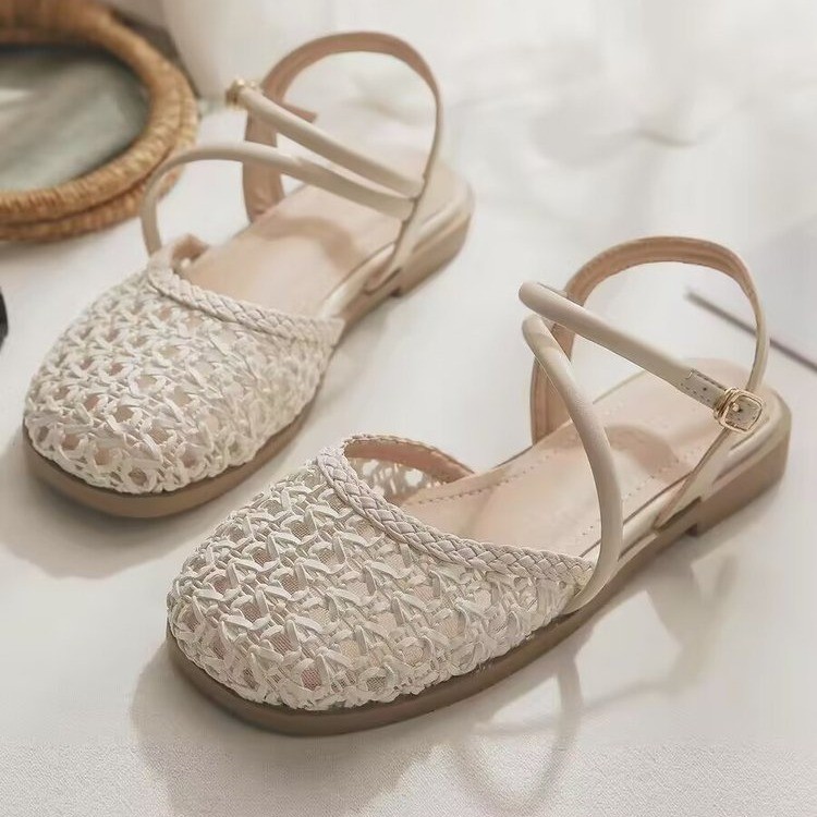 French-style Closed-toe Sandal - đánh giá và giá Square Toe Mule