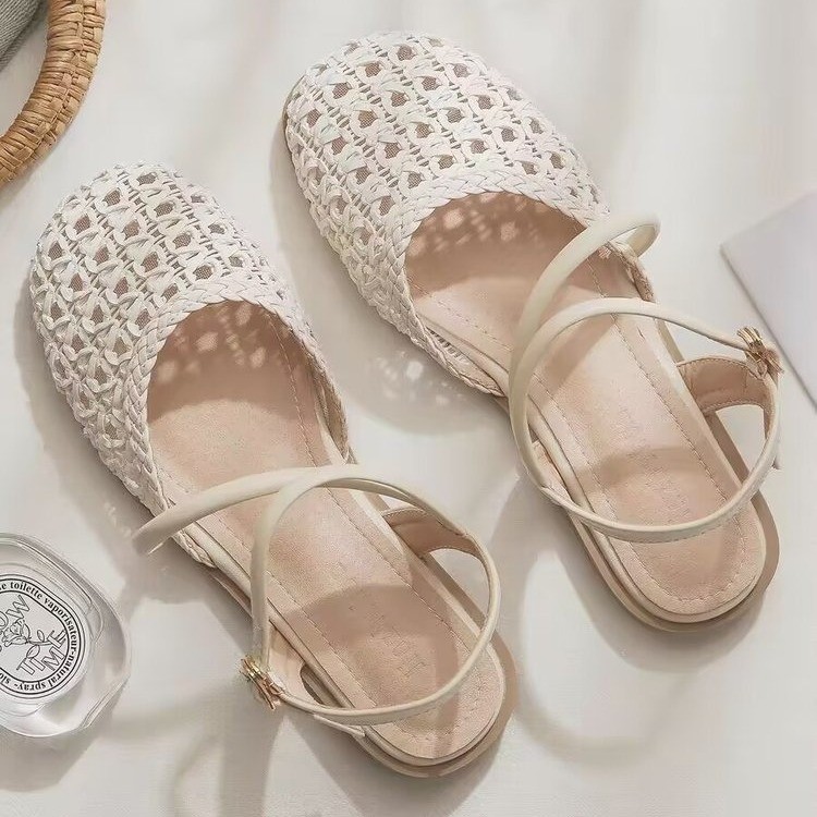 French-style Closed-toe Sandal - đánh giá và giá Square Toe Mule