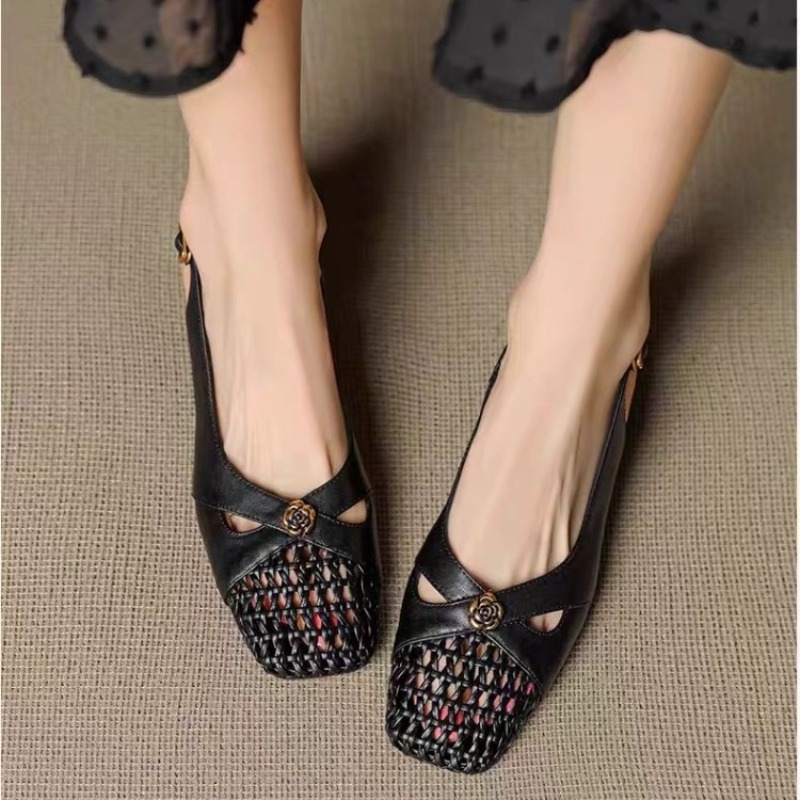 Women's French-style closed-to - đánh giá và giá Square Toe Mule