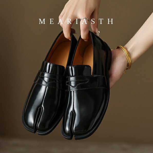 black Tabi Shoes Split Toe Pat - đánh giá và giá Women'S Shoes In Wide Width