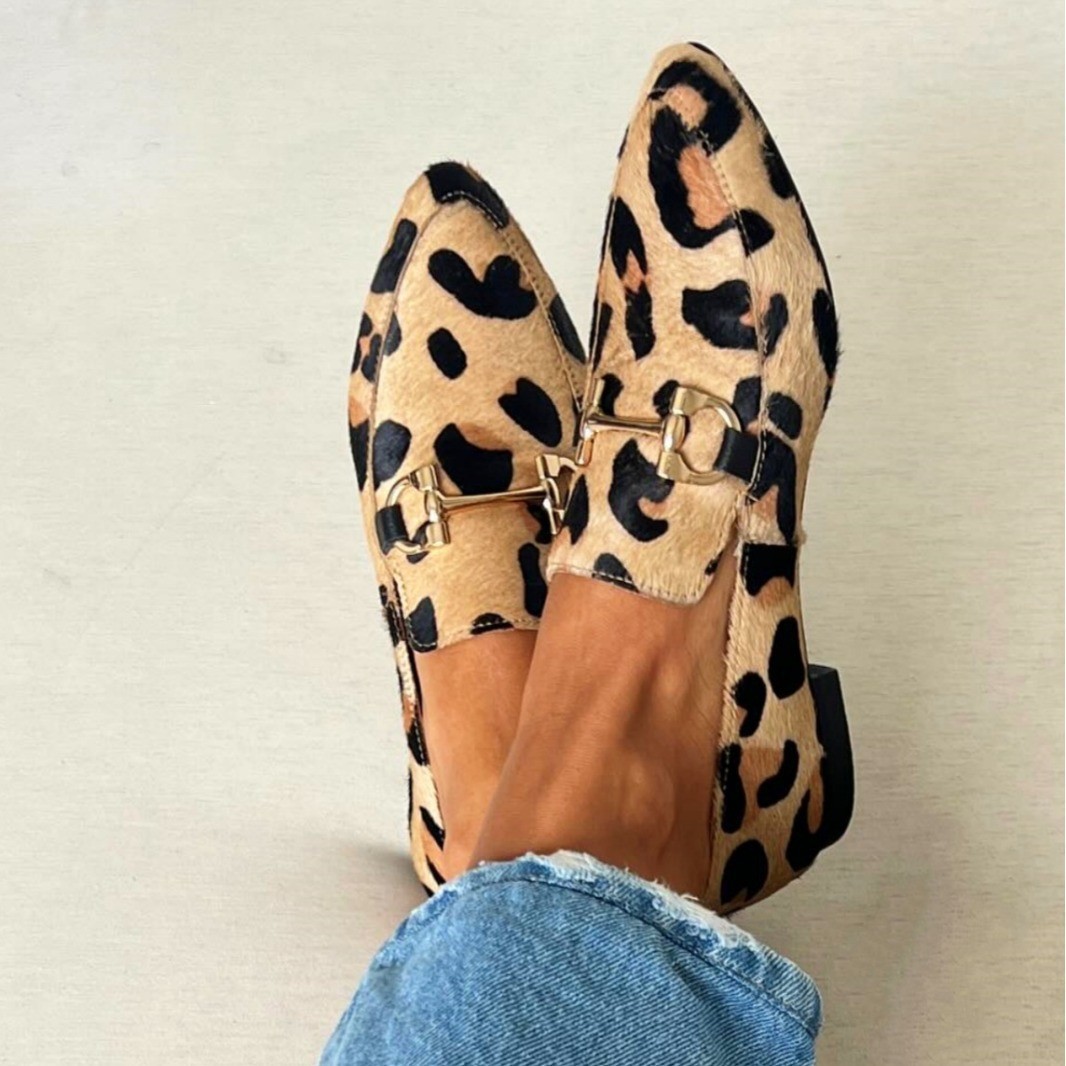 Large Size 40-43 Leopard Print - đánh giá và giá Women Shoes Mules