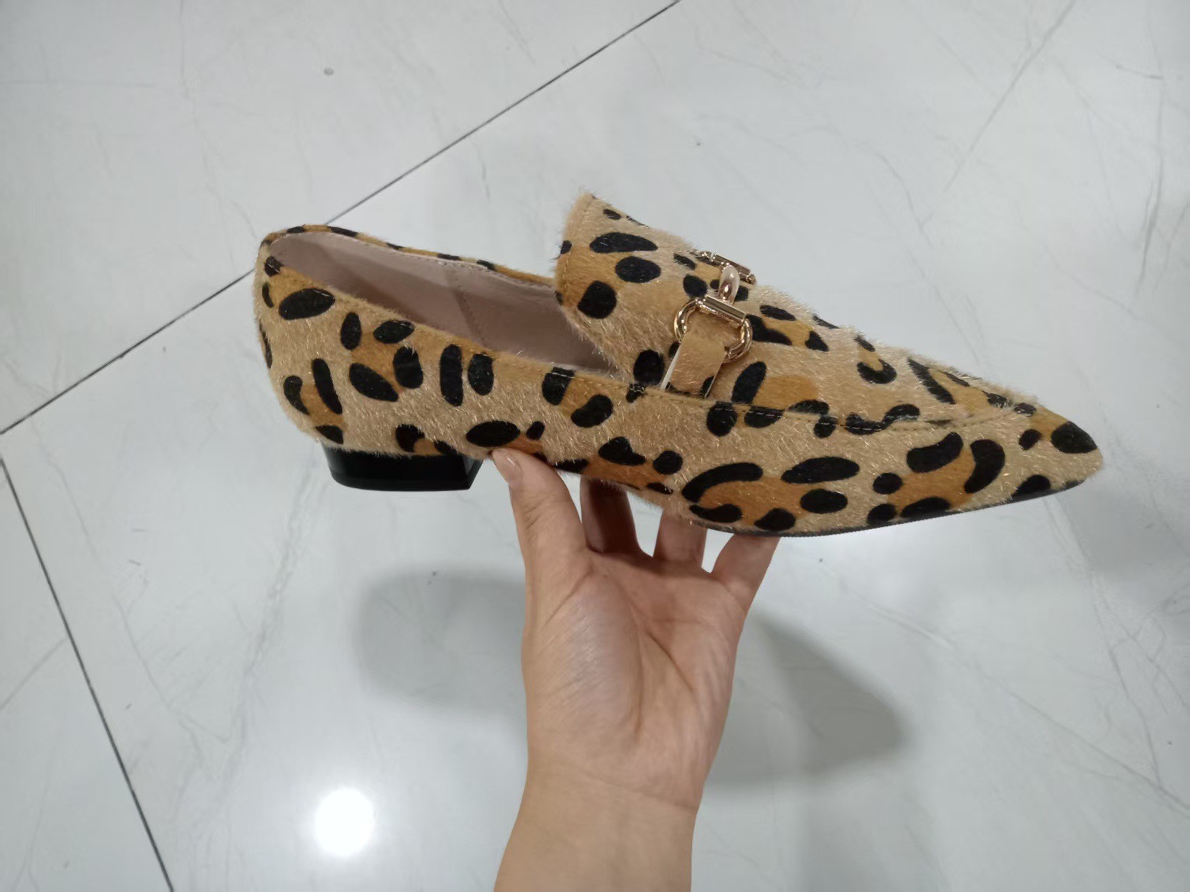 Large Size 40-43 Leopard Print - đánh giá và giá Women Shoes Mules