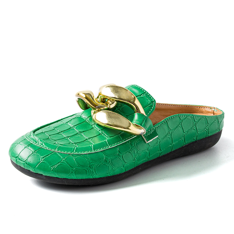 Fashion Women Slippers Plus Si - đánh giá và giá Gold Chain Sandal
