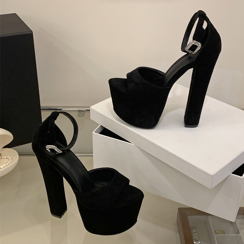 Liyke Model Show Sexy Extreme  - đánh giá và giá Square Toe Mule