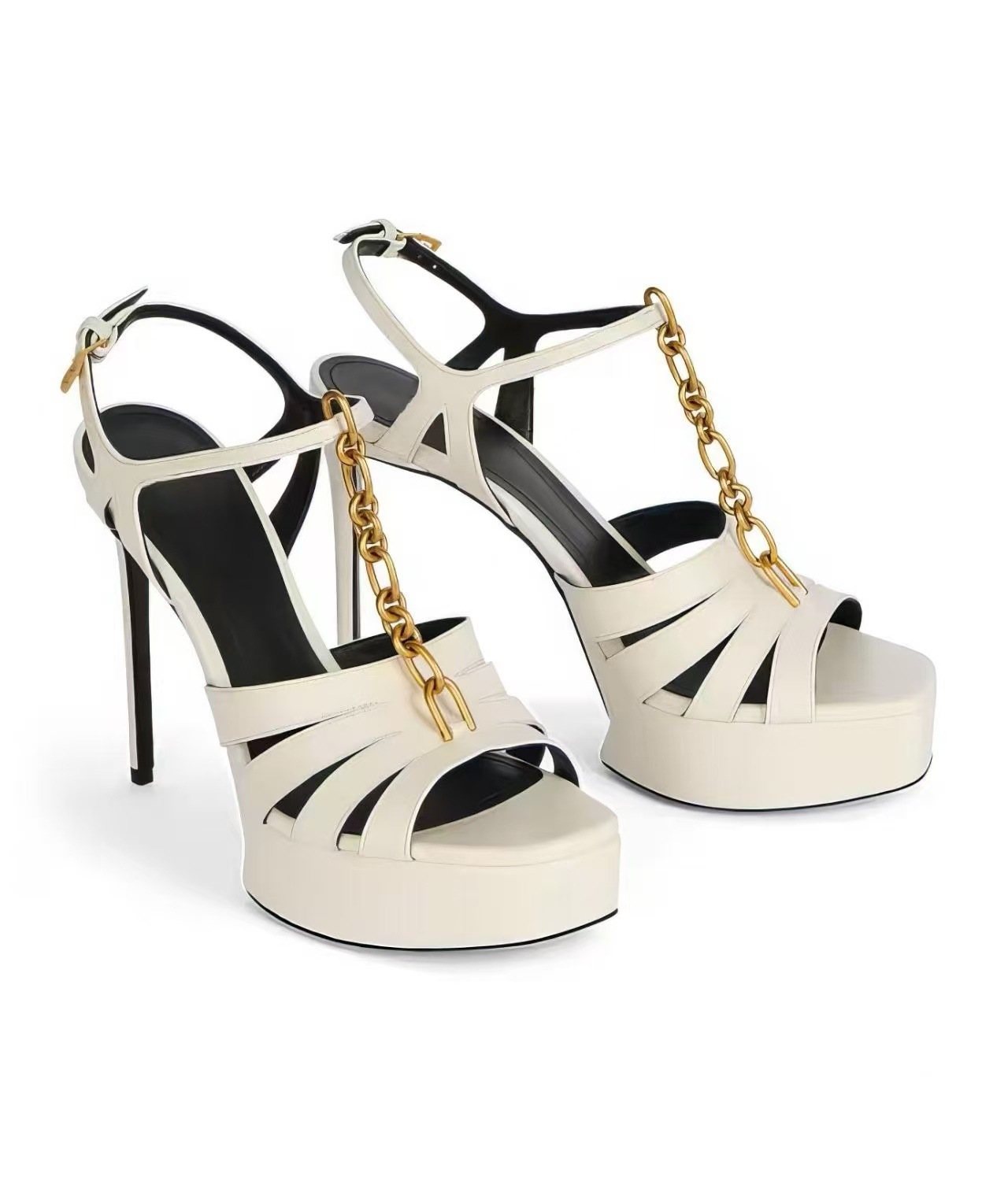 Summer New Women's Platform Sa - đánh giá và giá Gold Chain Sandal