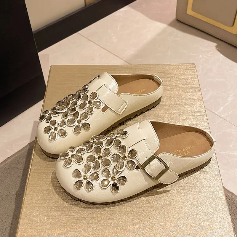 Women's Floral Rhinestone Buck - đánh giá và giá Women Shoes Mules