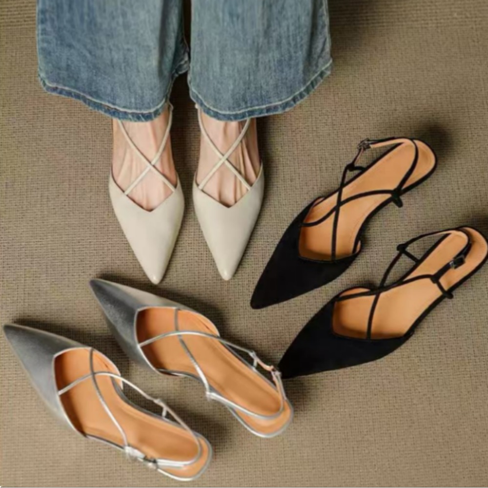 2026 New Style Pointed Toe Low - đánh giá và giá Women Shoes Mules