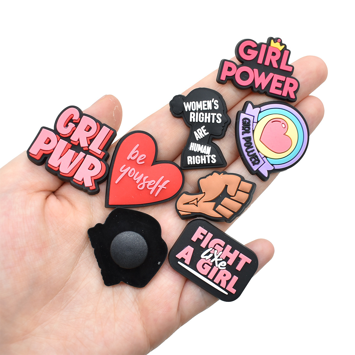 Cute Pink Power Shoe Charms De - đánh giá và giá Women'S Shoes Crocs