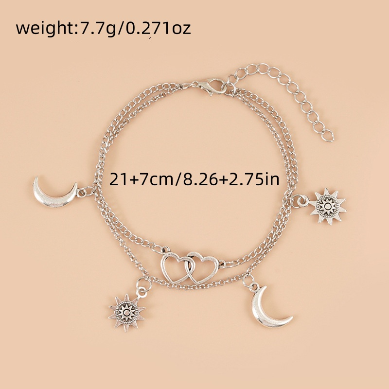 2025 Two layer Chain Heart sha - đánh giá và giá Gold Chain Sandal