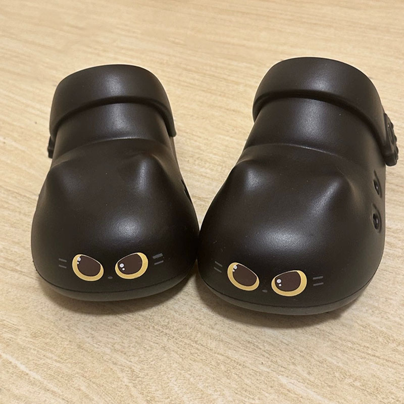 New creative black cat slipper - đánh giá và giá Women Shoes Mules