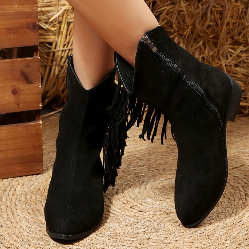 Women's Retro Fringe Suede Wom - đánh giá và giá Women'S Shoes In Wide Width