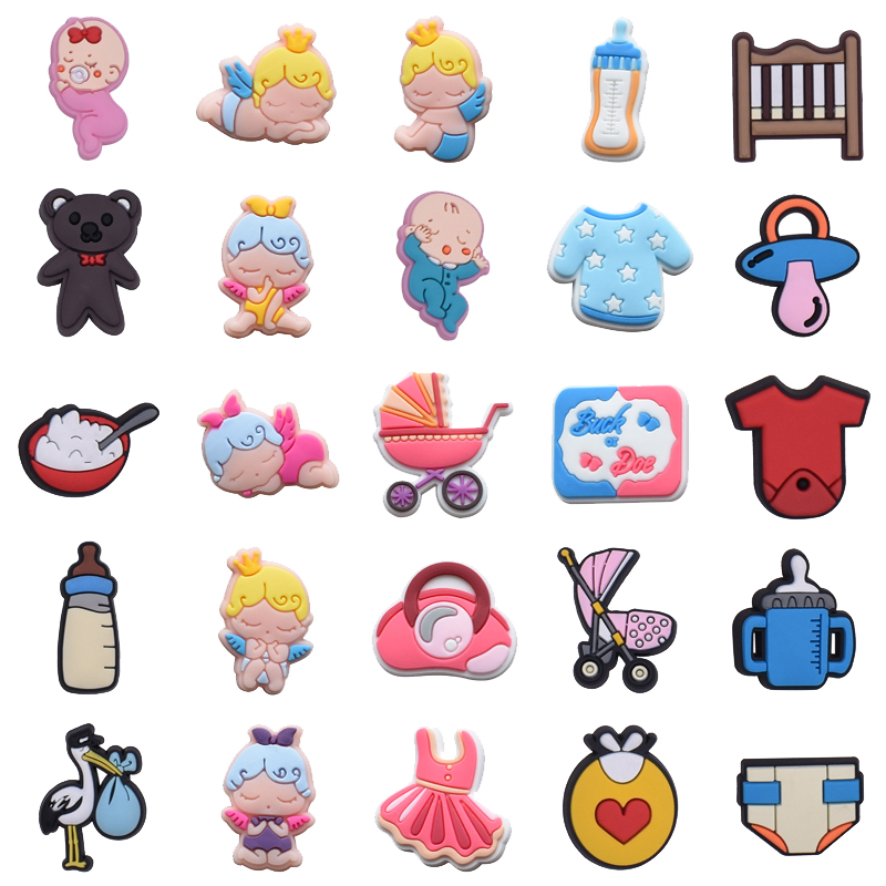 Newborn Shoe Charms for Crocs  - đánh giá và giá Women'S Shoes Crocs